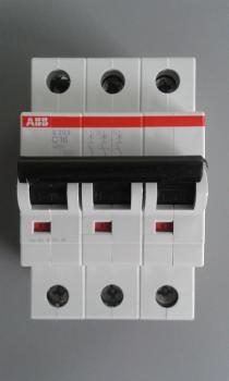 ABB Leitungsschutzschalter S203-C16 3-polig C16A 6kA
